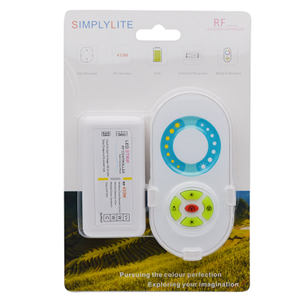 DC12V24V 4 Channel dual white CCT controller dimming touch remote led strip light dimmer DC12V24V 4 Channel dual white CCT controller dimming touch remote led strip light dimmer
